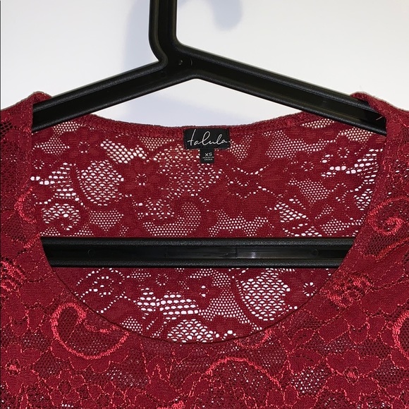 Talula Clarendon red lace dress - Picture 2 of 4